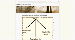 Desktop Screenshot of annwnfoundation.com